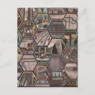 DC-metro Briefkaart