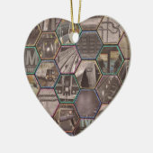 DC-metro Keramisch Ornament (Links)