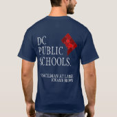 DC OPENBARE SCHOLEN - Gepersonaliseerd T-shirt (Achterkant)