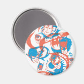 DC-originelen - Logo Burst Magneet (Voorkant / Achterkant)