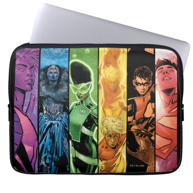 DC Pride Comic Hoesje 2022 Laptop Sleeve (Voorkant)