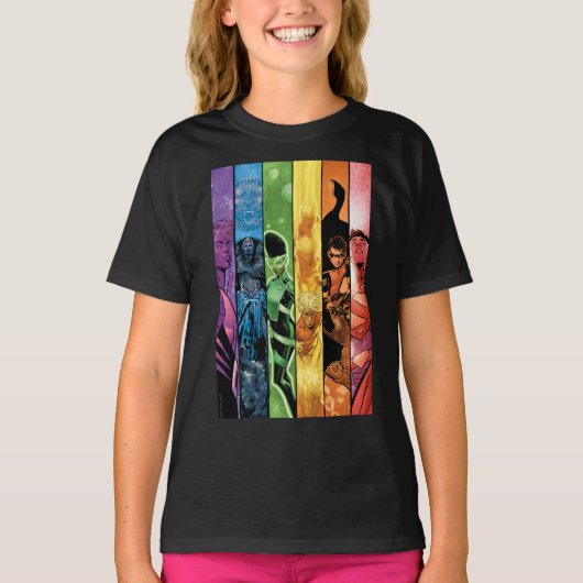DC Pride Comic Hoesje 2022 T-shirt (Voorkant)