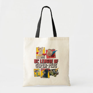 DC-reeks van Super-Pets-tekenpanelen Tote Bag