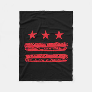 Dc Sandwich Man Weerstaat Sandwich Gooier Anti-ijs Fleece Deken