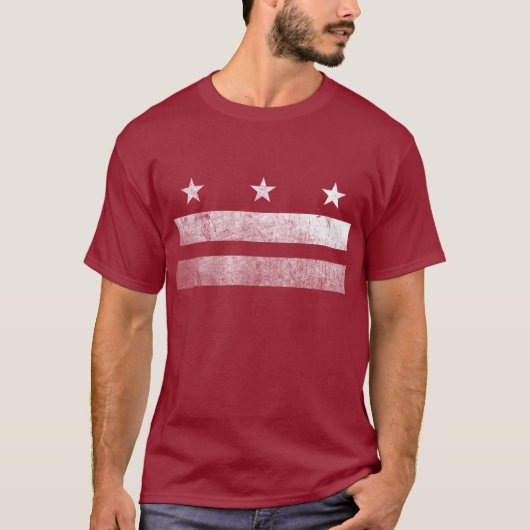 DC-sterren en -balken T-shirt (Voorkant)