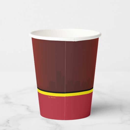 DC-strips | De Flash Birthday Papieren Bekers (Rechts)