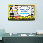 DC-strips | Justice League - Chibi Birthday Spandoek (Beurs)