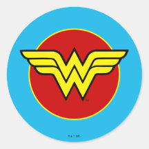DC-strips | Logo Wonder Woman | Fijne verjaardag