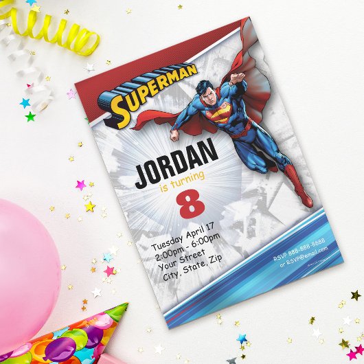 DC-strips | Superman - Birthday Kaart