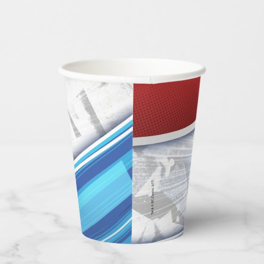 DC-strips | Superman - Birthday  Papieren Bekers (Rechts)