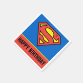 DC-strips | Superman | Klassieke Logo Servetten (Hoek)