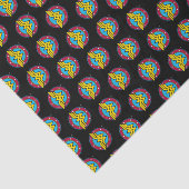 DC-strips | Wonder Woman Circle & Stars Logo Tissuepapier (Detail)