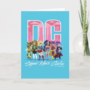 DC Super Hero Girls line-up Kaart