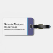 DC Super Hero Meisjes Actie Panelen Bagagelabel (Achterkant horizontaal)