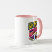 DC Super Hero Meisjes Actie Panelen Mok (Voorkant rechts)