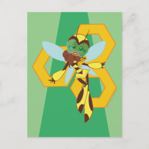 DC Super Hero Meisjes Bumble Bee Briefkaart