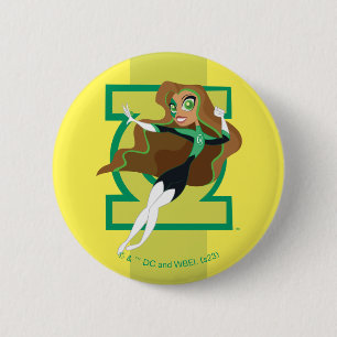 DC Super Hero Meisjes Groene Lantaarn Ronde Button 5,7 Cm