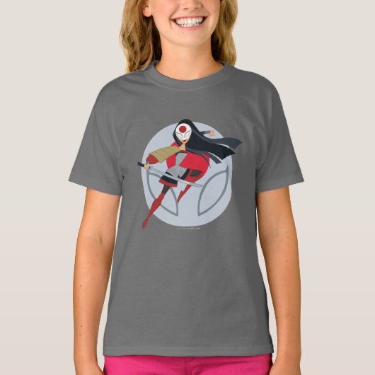 DC Super Hero Meisjes Katana T-shirt (Voorkant)