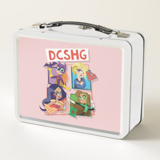 DC Super Hero Meisjes Quartet (Achterkant)