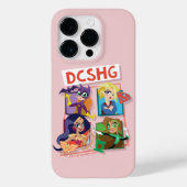 DC Super Hero Meisjes Quartet Case-Mate iPhone Case (Achterkant)