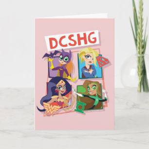DC Super Hero Meisjes Quartet Kaart