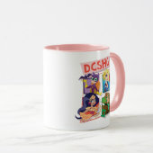 DC Super Hero Meisjes Quartet Mok (Voorkant rechts)