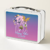 DC Super Hero Meisjes Skyline (Achterkant)