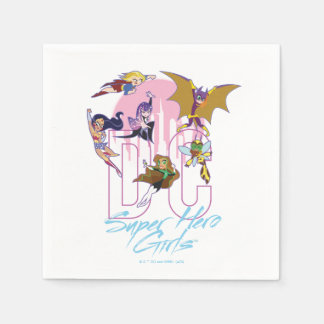 DC Super Hero Meisjes Skyline Servet