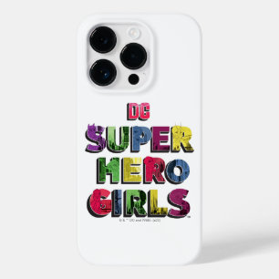 DC Super Hero Meisjes Stad Lettering Case-Mate iPhone 14 Pro Hoesje