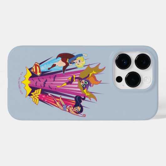 DC Super Hero Meisjes Trio Case-Mate iPhone Case (Achterkant (horizontaal))