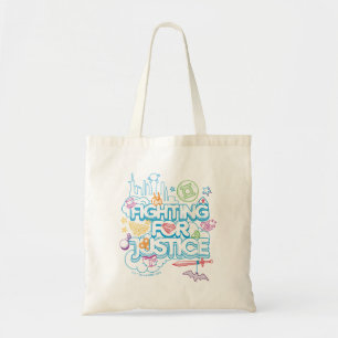 DC Super Hero Meisjes Vechten Voor Gerechtigheid Tote Bag
