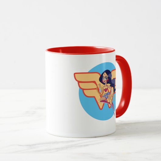 DC Super Hero Meisjes Wonder Vrouw Mok (Voorkant rechts)