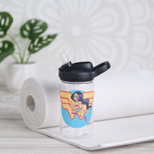DC Super Hero Meisjes Wonder Vrouw Waterfles (Yoga)