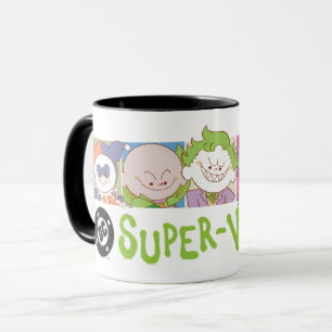 DC Super-Schurken Cartoon Line-Up Mok