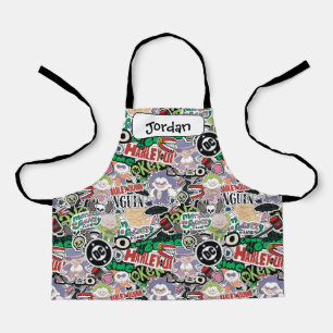 DC Super-Schurken Cartoon Patroon Schort