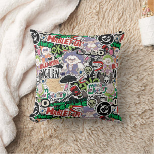 DC Super-Schurken Cartoonpatroon Kussen