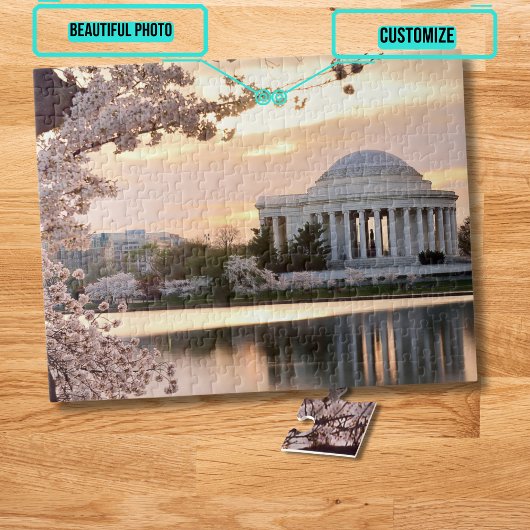 DC Treasures: Jefferson Memorial Legpuzzel