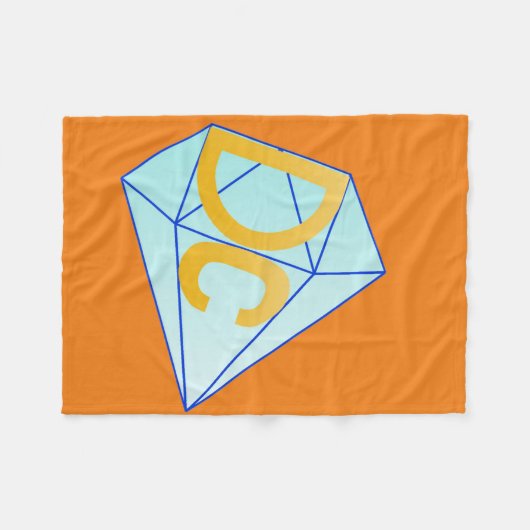 DC's Geweldige Blanket Fleece Deken (Voorkant (Horizontaal))