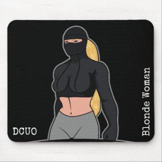 DCUO Blonde Woman Mousepad Muismat