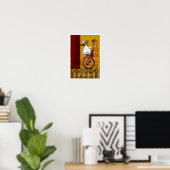 DD086 CHEF IN FRANKRIJK POSTER (Thuiskantoor)