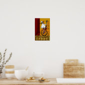 DD086 CHEF IN FRANKRIJK POSTER (Keuken)