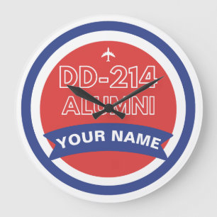 DD-214 Alumni gepersonaliseerde pensionering van d Grote Klok