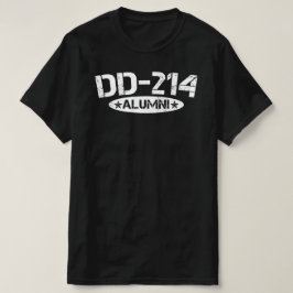 dd-214 alumni t-shirt