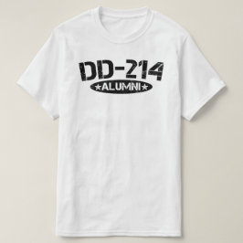 dd-214 alumni t-shirt