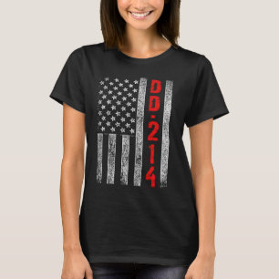 DD 214 Amerikaanse  Veteraan Pat Alumni T-shirt