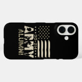 DD-214 Leger Alumni Militair Amerikaanse Vlag Vete Case-Mate iPhone Case (Achterkant (horizontaal))