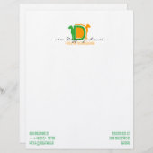 DD-reeks Gepersonaliseerd Briefhoofd (Voorkant / Achterkant)