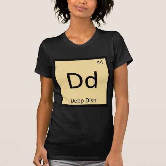 Dd - Tabelsymbool voor diepzeeverwaring T-shirt (Voorkant)