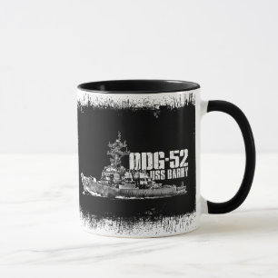DDG-52 Barry 11 oz Ringer Mok