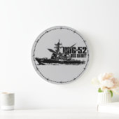 DDG-52 Barry Ronde (Grote) Wandklok Grote Klok (Huis)